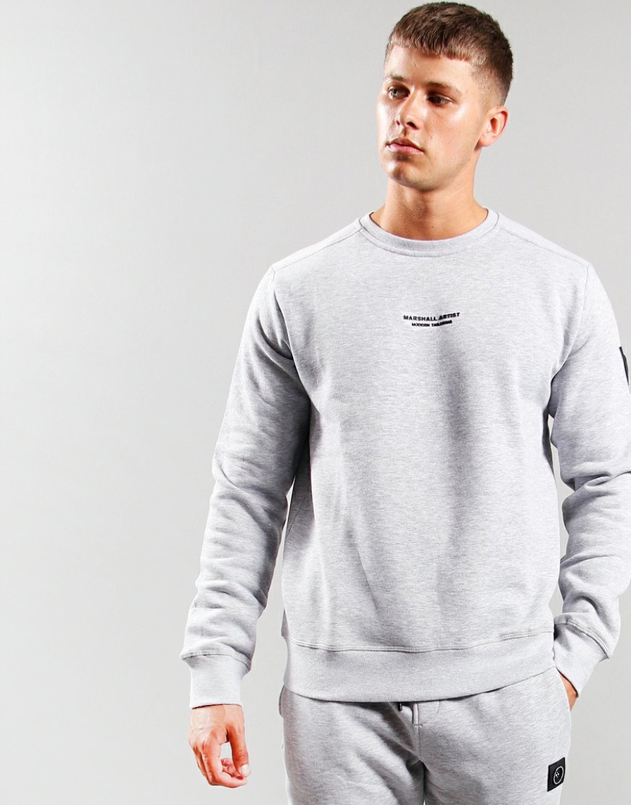 Sweats Marshall Artist | Siren Crew Sweat // Grey Marl