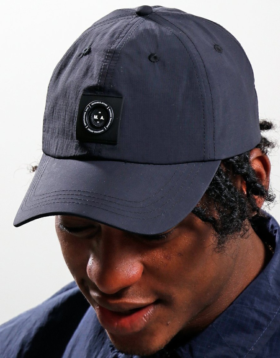 Accessories Marshall Artist | Siren Nylon Ripstop Cap // Navy