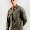 Overshirts Marshall Artist | Cotton Ripstop Overshirt // Khaki