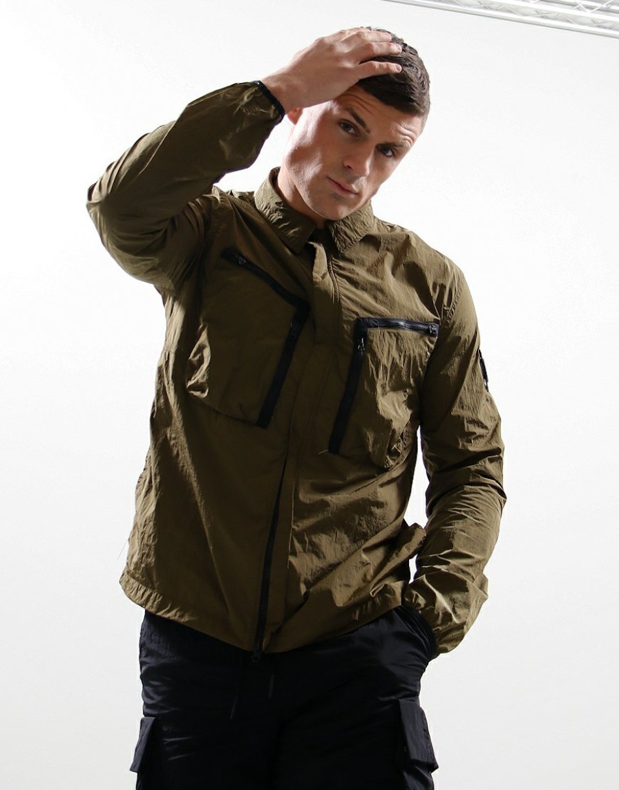 Overshirts Marshall Artist | Krinkle Nylon Overshirt // Bronze