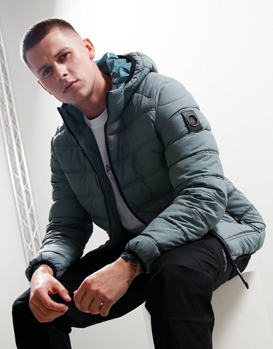 Jackets Marshall Artist | Altitude Bubble Jacket // Oxide Green