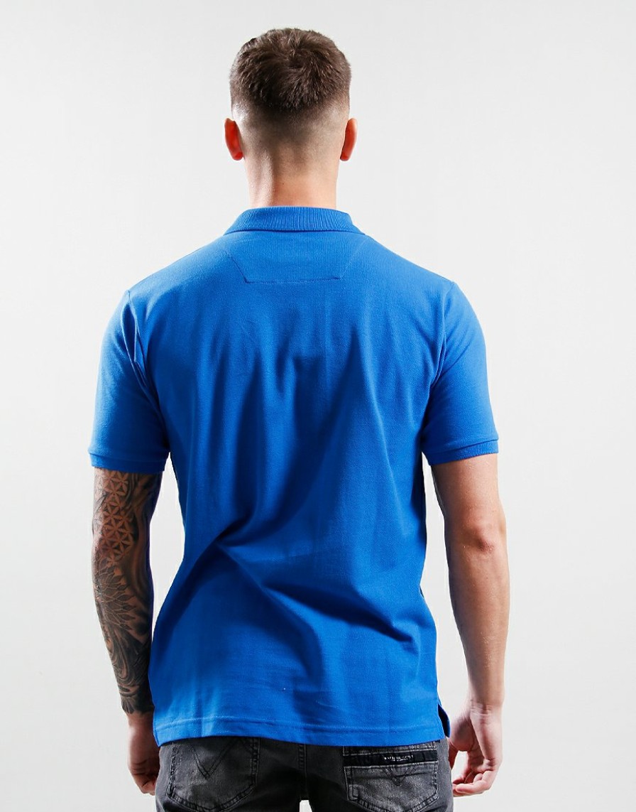 Polo Shirts Marshall Artist | Short Sleeve Siren Polo Shirt // Radial Blue