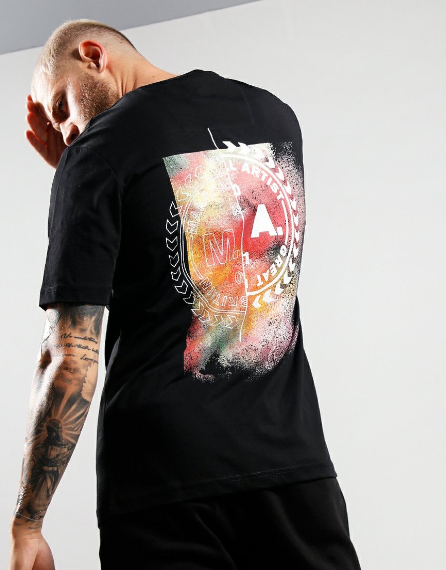 T-Shirts Marshall Artist | Acid Botanica T-Shirt // Black