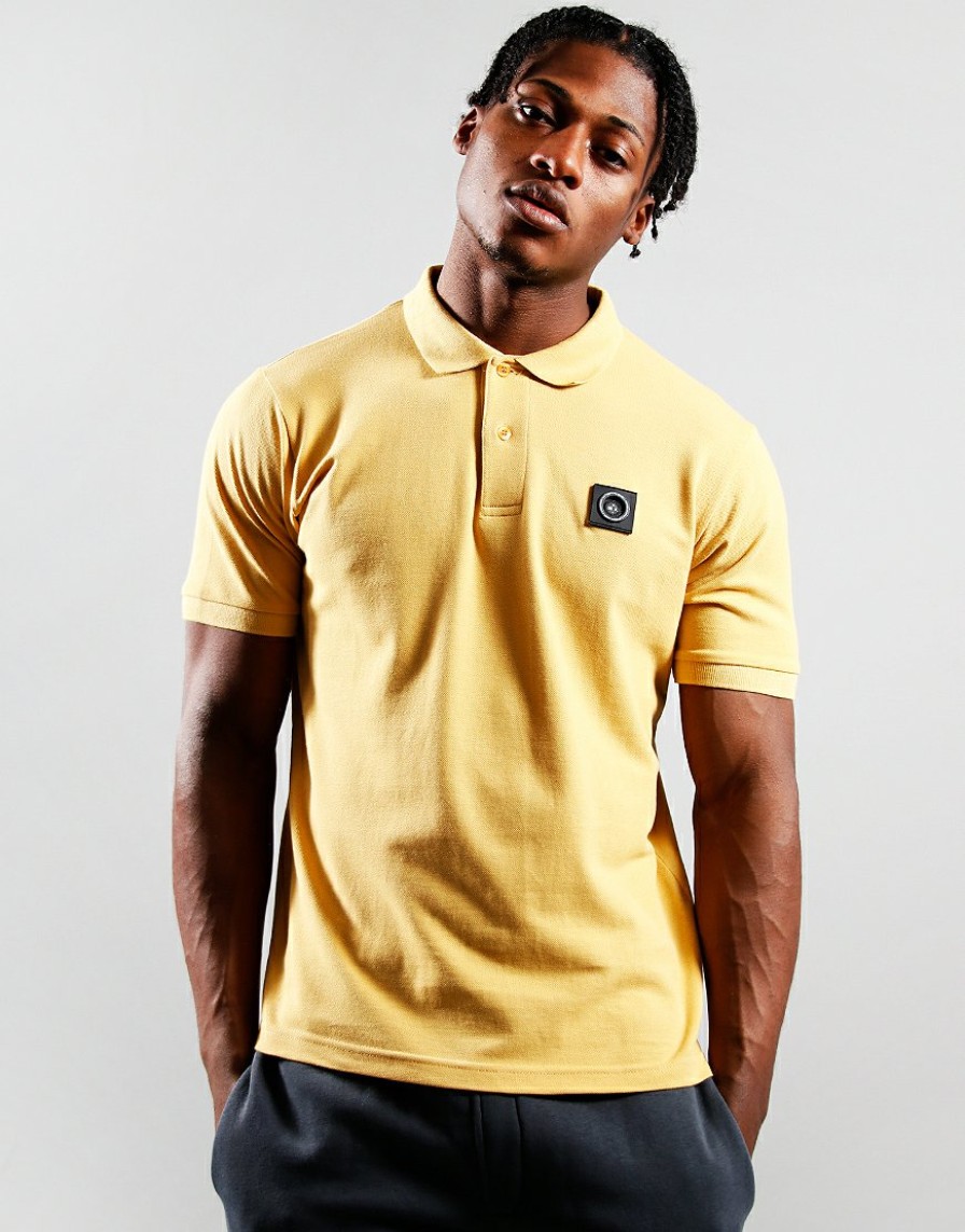 Polo Shirts Marshall Artist | Short Sleeve Siren Polo // Mustard