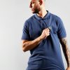 Polo Shirts Marshall Artist | Short Sleeve Siren Polo Shirt // Airforce Blue