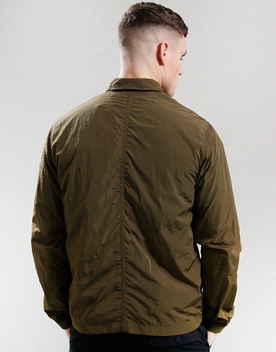 Overshirts Marshall Artist | Krinkle Nylon Overshirt // Khaki