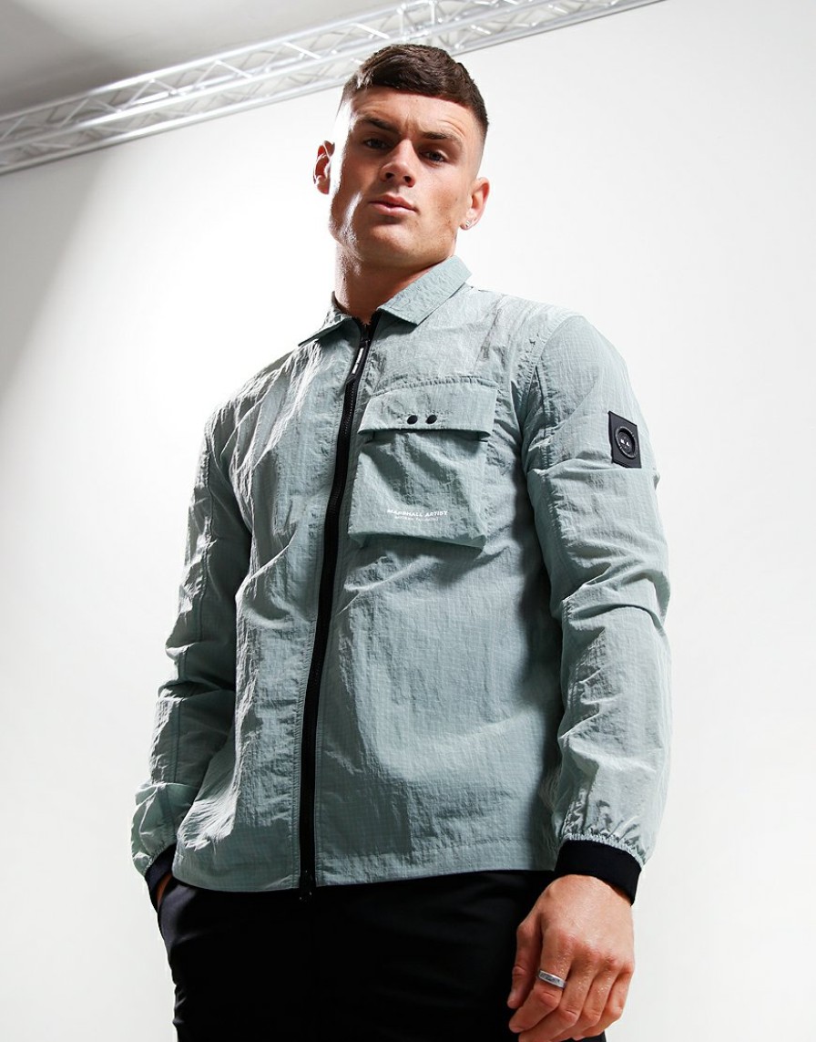 Overshirts Marshall Artist | Arno Overshirt // Oxide Green