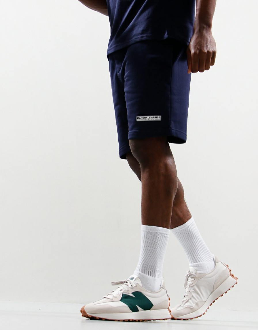 Shorts Marshall Artist | Box Logo Jogger Short // Navy