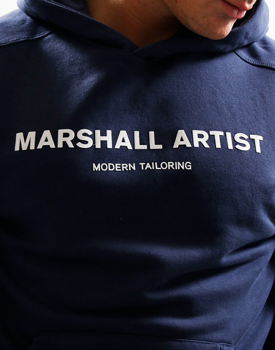 Hoodies Marshall Artist | Graphic Hoodie // Airforce Blue