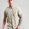 Shirts Marshall Artist | Reno Short Sleeve Shirt // Sand