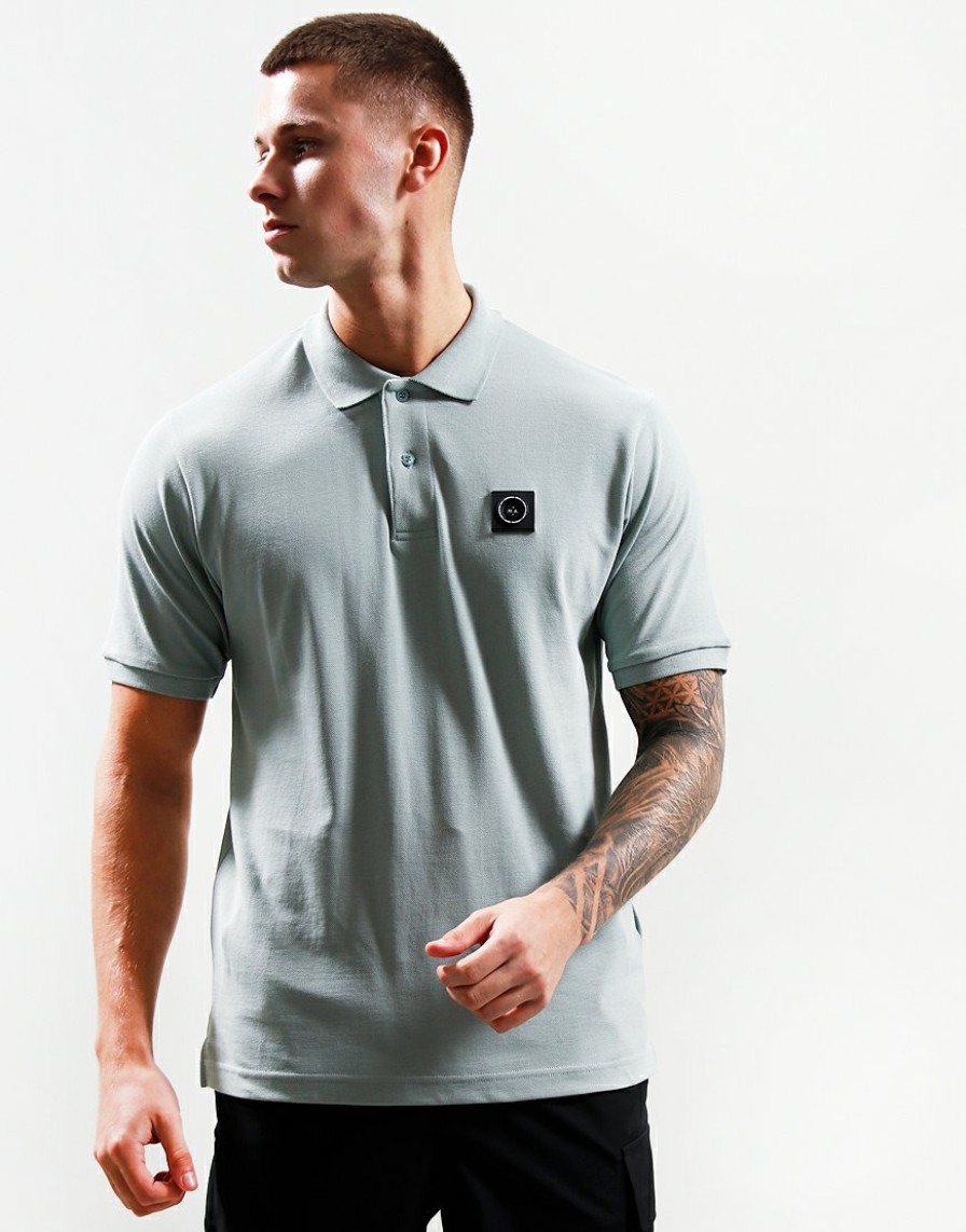 Polo Shirts Marshall Artist | Siren Short Sleeve Polo Shirt // Oxide Green