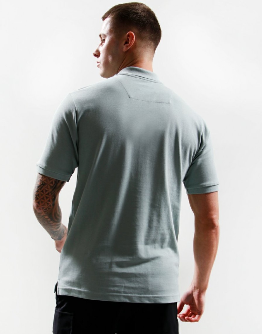 Polo Shirts Marshall Artist | Siren Short Sleeve Polo Shirt // Oxide Green