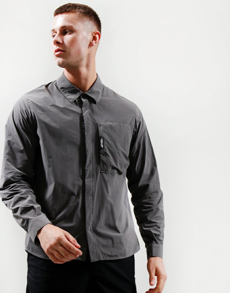 Overshirts Marshall Artist | Lucido Overshirt // Gull Grey