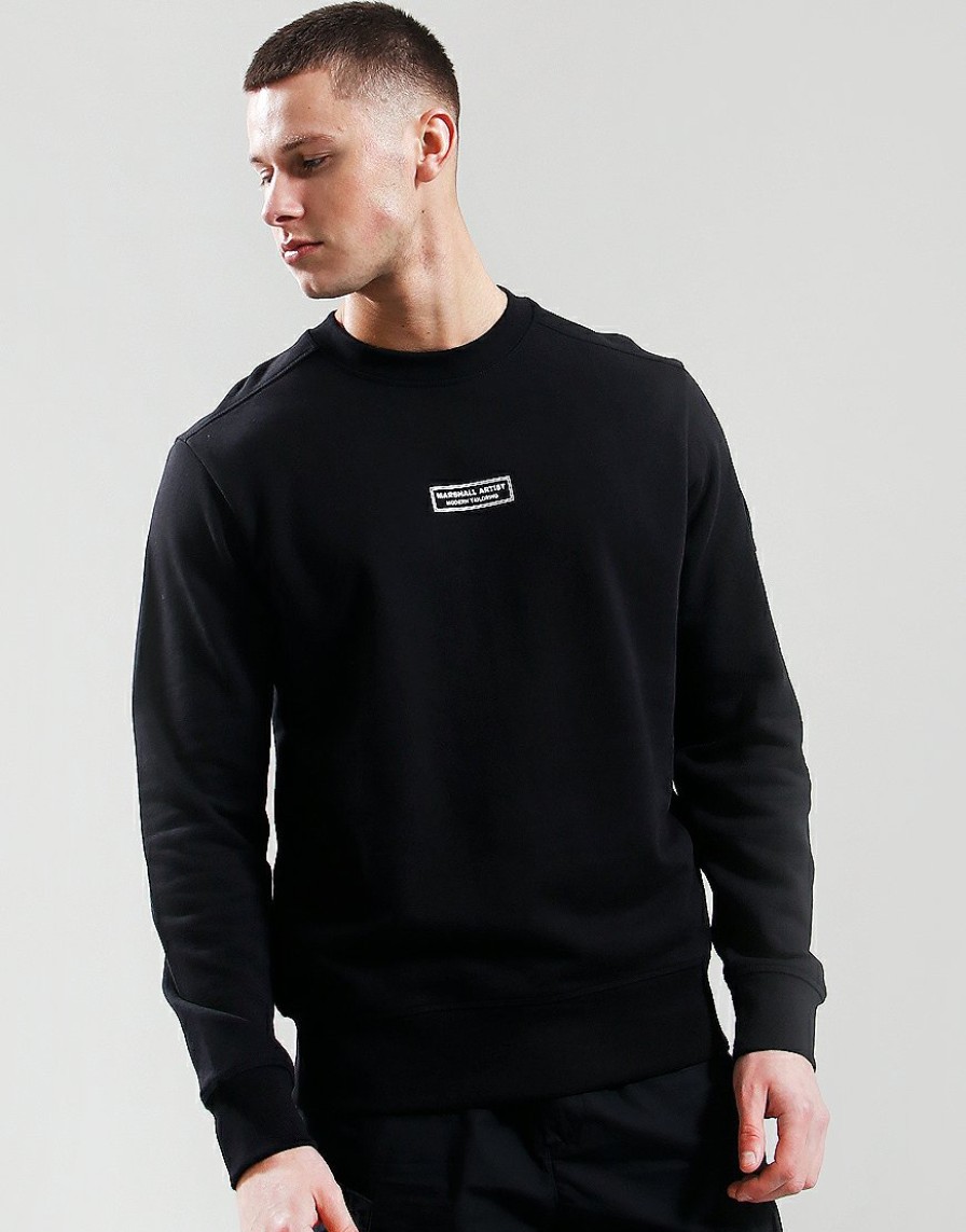 Sweats Marshall Artist | Siren Box Crew Sweat // Black