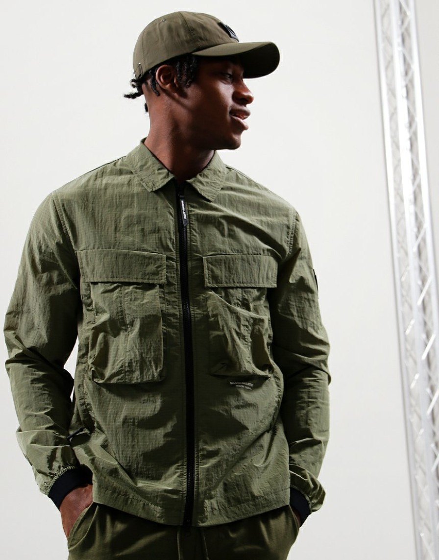 Overshirts Marshall Artist | Contour Overshirt // Khaki