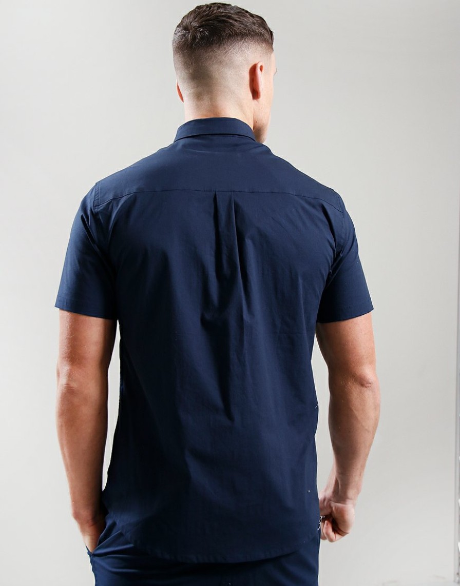 Shirts Marshall Artist | Minerva Short Sleeve Shirt // Navy