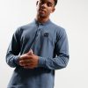 Polo Shirts Marshall Artist | Siren Long Sleeve Polo Shirt // Slate Blue