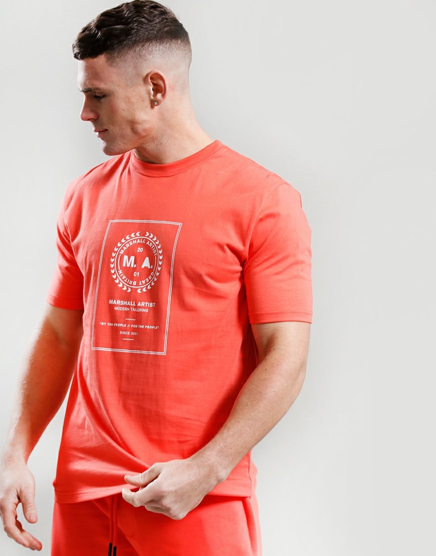 T-Shirts Marshall Artist | Cartellino T-Shirt // Coral