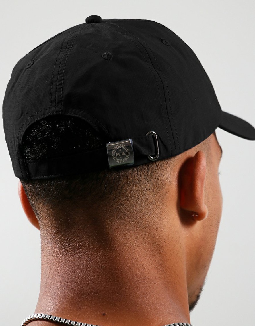 Accessories Marshall Artist | Siren Nylon Ripstop Cap // Black