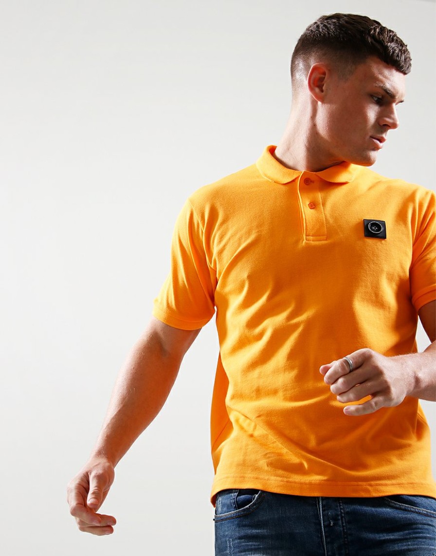 Polo Shirts Marshall Artist | Short Sleeve Siren Polo // Lumo Orange