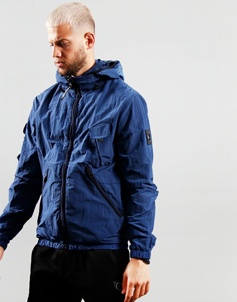 Jackets Marshall Artist | Scudo Nylon Jacket // French Navy