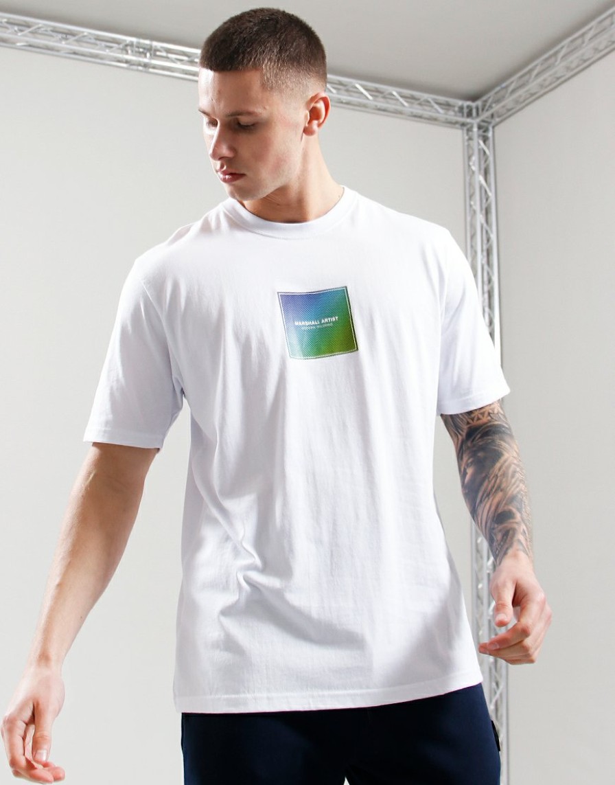 T-Shirts Marshall Artist | Linear Box T-Shirt // White