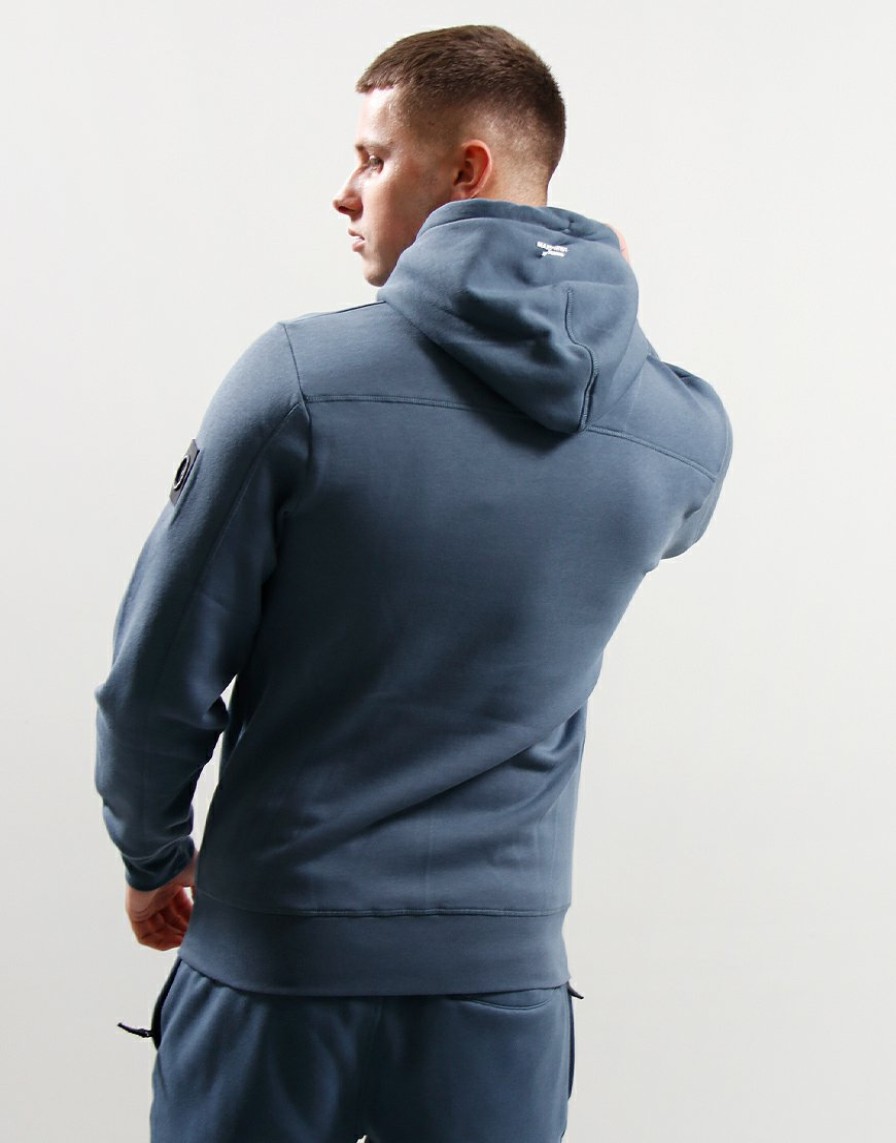 Sweats Marshall Artist | Siren Full Zip Hoodie // Slate Blue