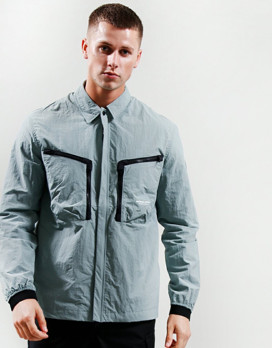 Overshirts Marshall Artist | Compressa Overshirt // Oxide Green