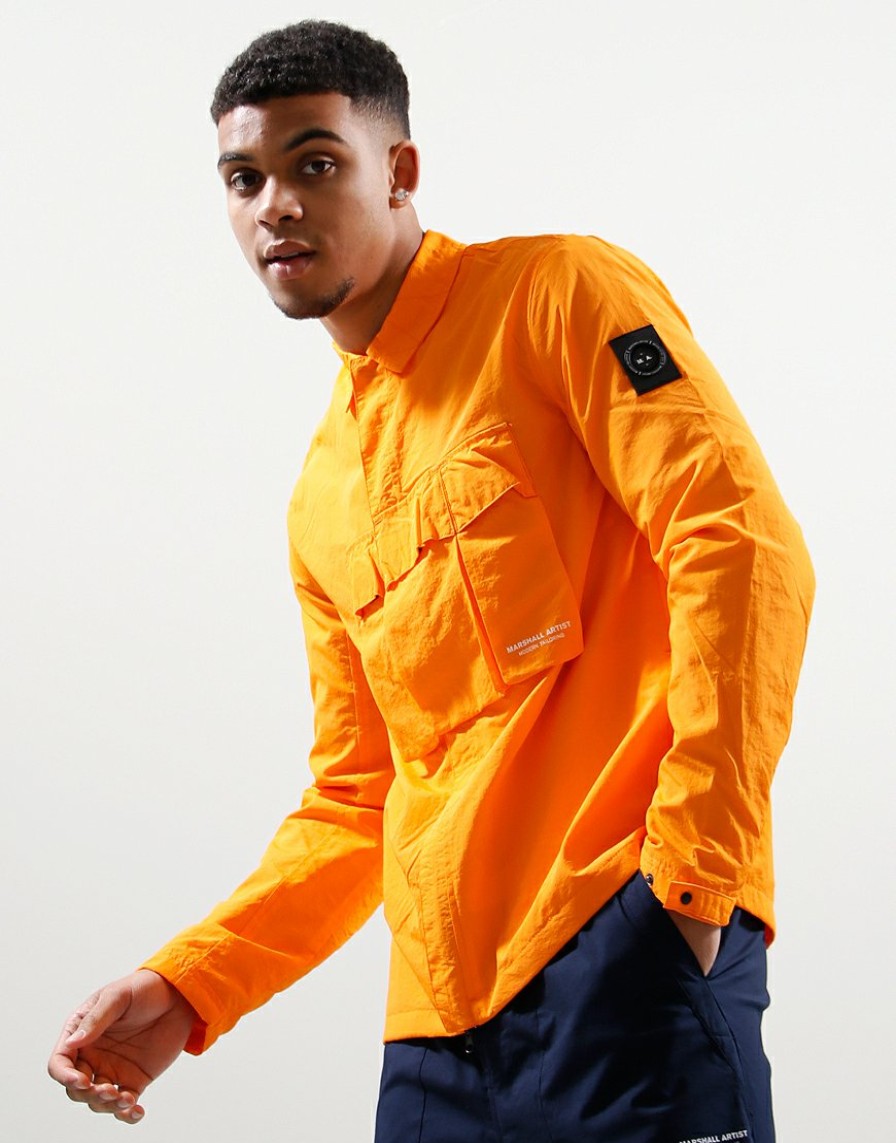 Overshirts Marshall Artist | Koji Overshirt // Lumo Orange