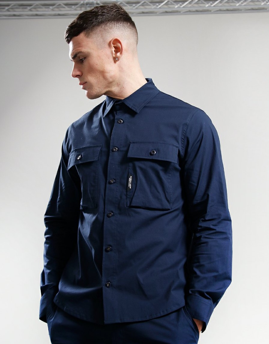 Shirts Marshall Artist | Frenzo Shirt // Navy