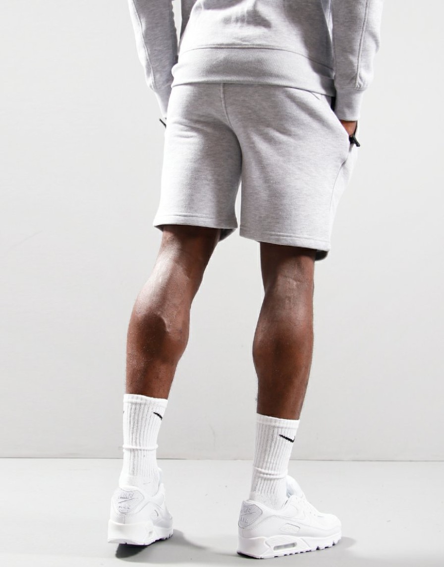 Shorts Marshall Artist | Siren Zip Jog Shorts // Grey Marl