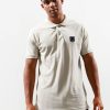 Polo Shirts Marshall Artist | Siren Short Sleeve Polo Shirt // Stone