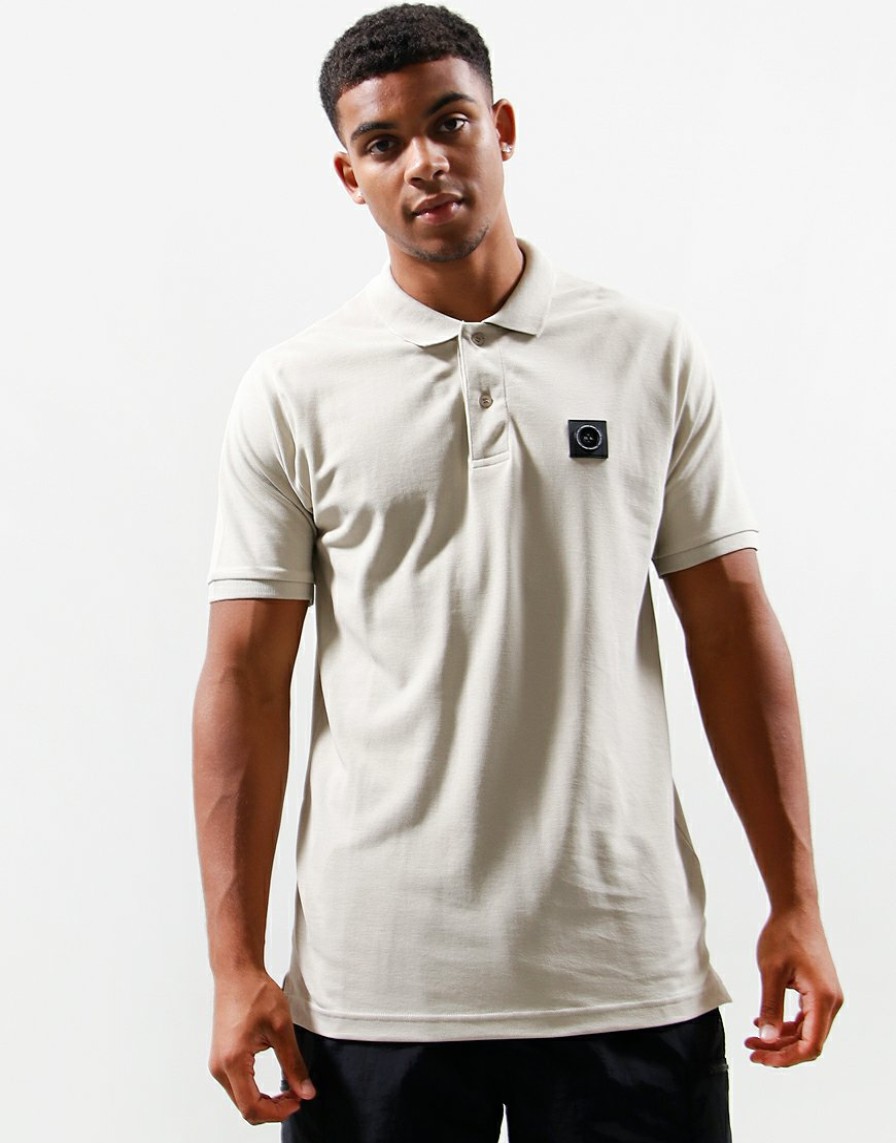 Polo Shirts Marshall Artist | Siren Short Sleeve Polo Shirt // Stone