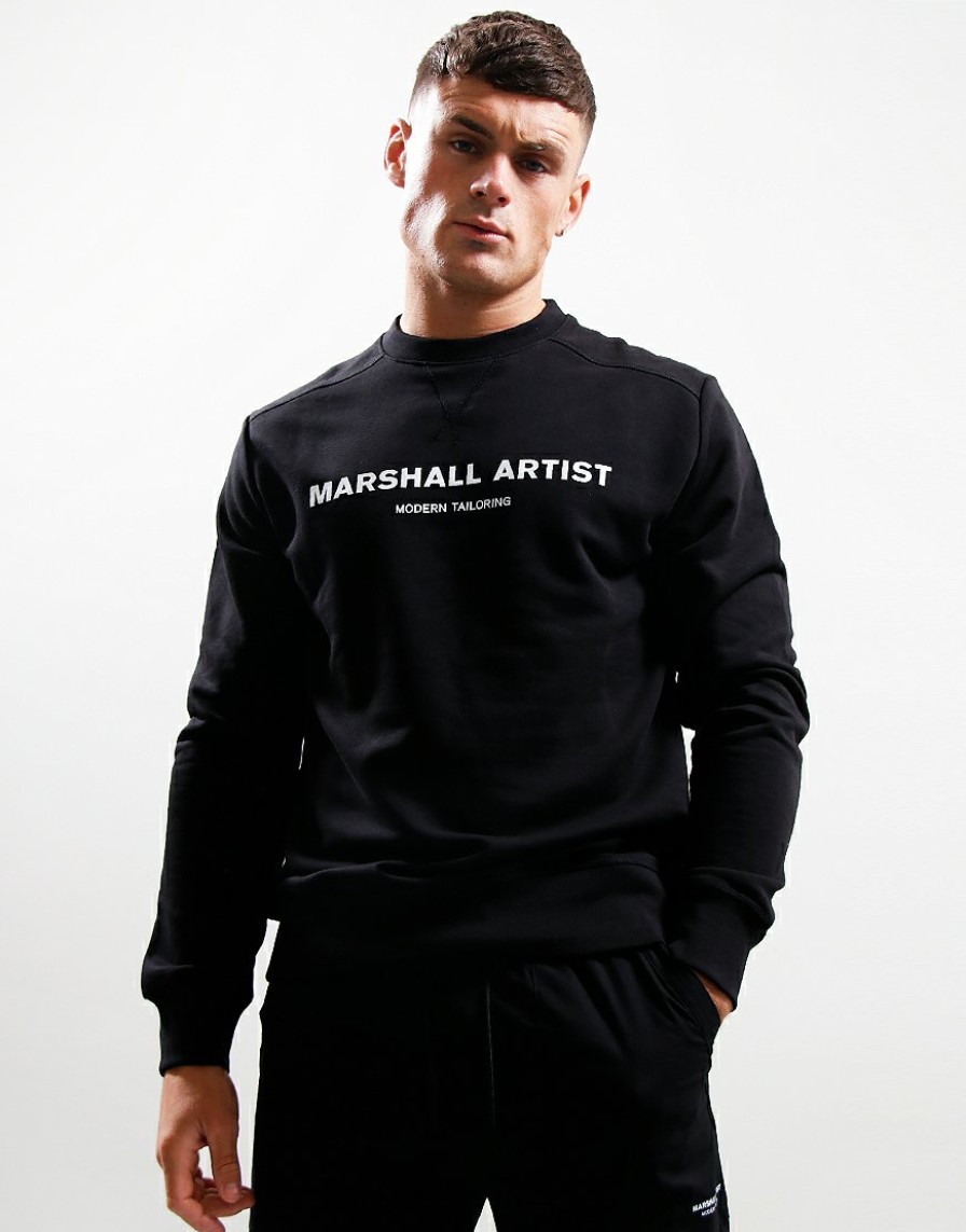 Sweats Marshall Artist | Graphic Crew // Black