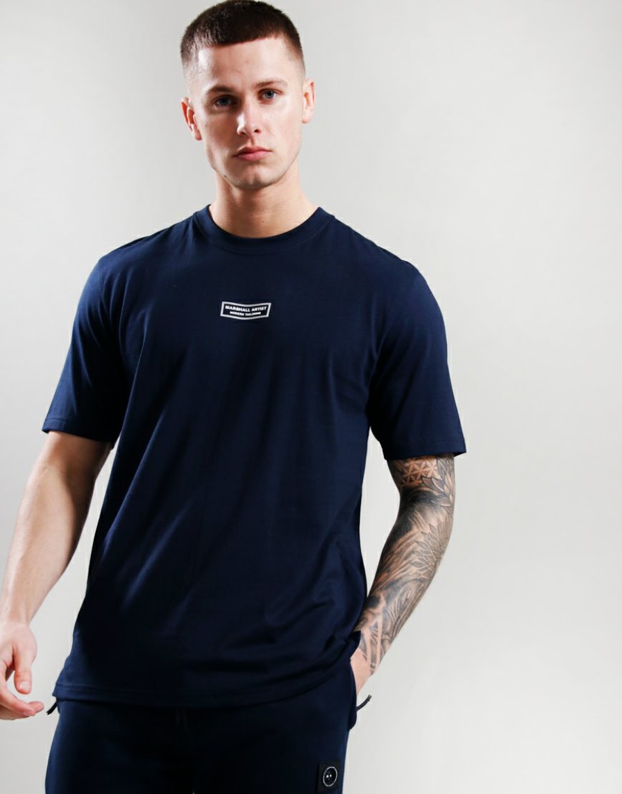 T-Shirts Marshall Artist | Injection Box T-Shirt // Navy