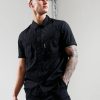 Shirts Marshall Artist | Reno Short Sleeve Shirt // Black