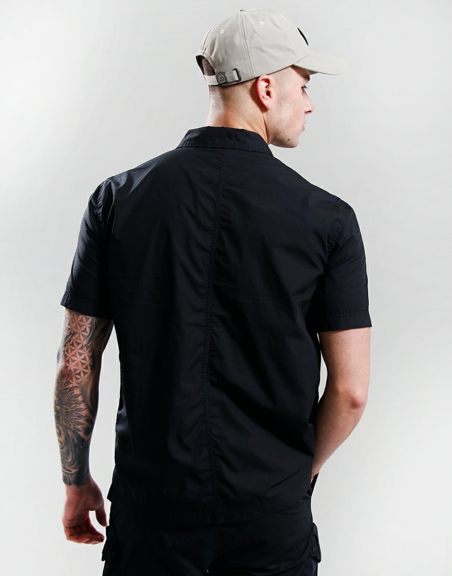 Shirts Marshall Artist | Reno Short Sleeve Shirt // Black