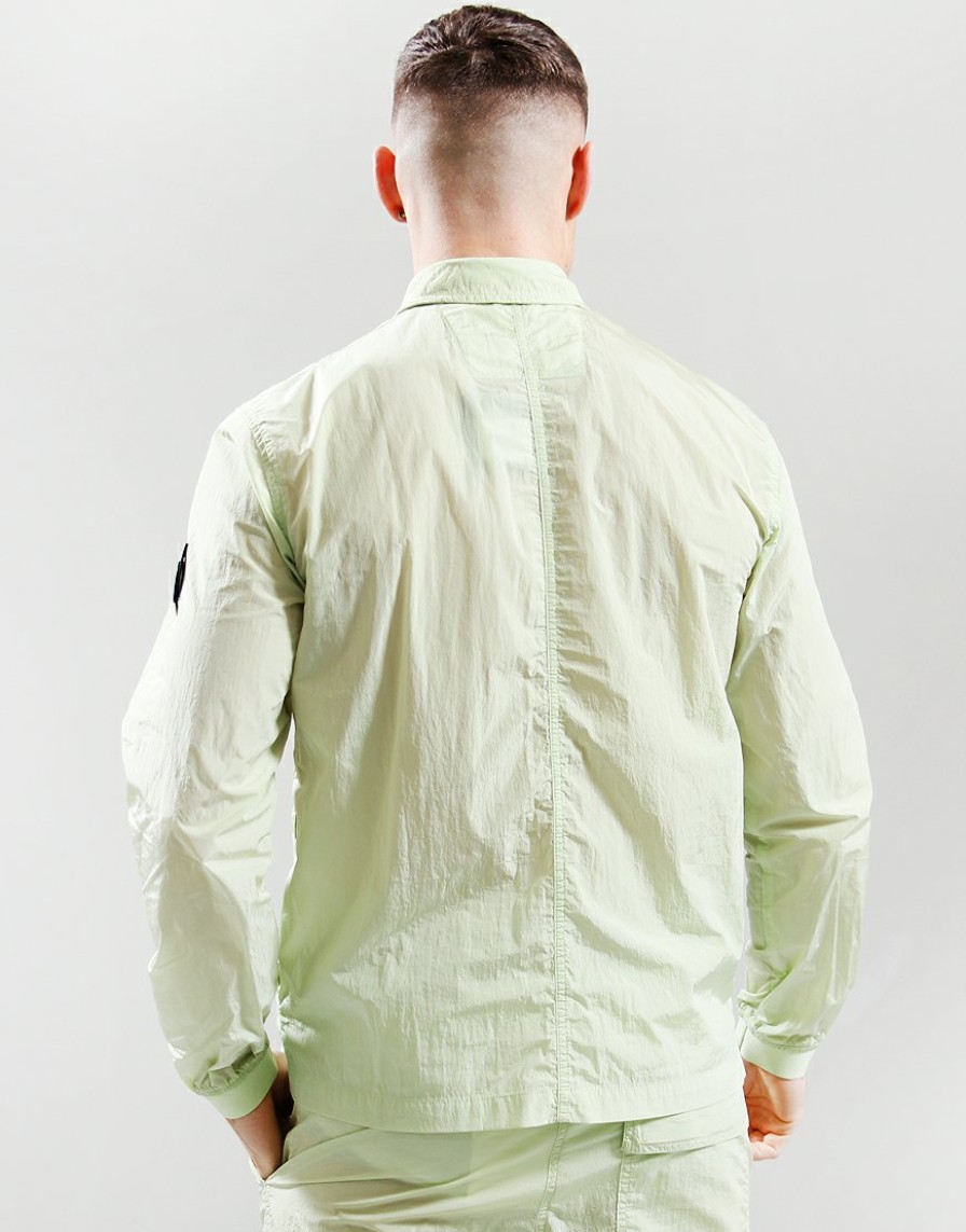 Overshirts Marshall Artist | Krinkle Nylon Overshirt // Lime