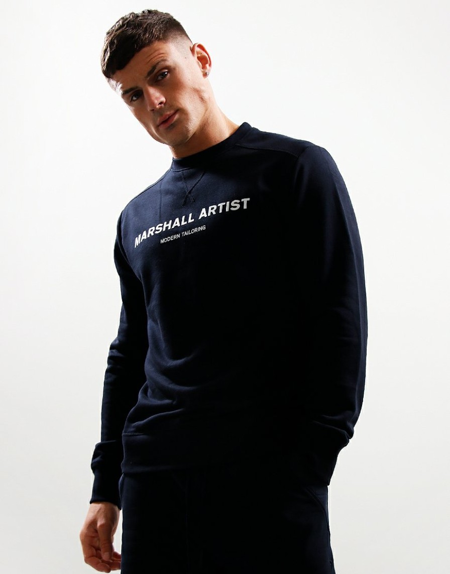 Sweats Marshall Artist | Graphic Crew // Navy