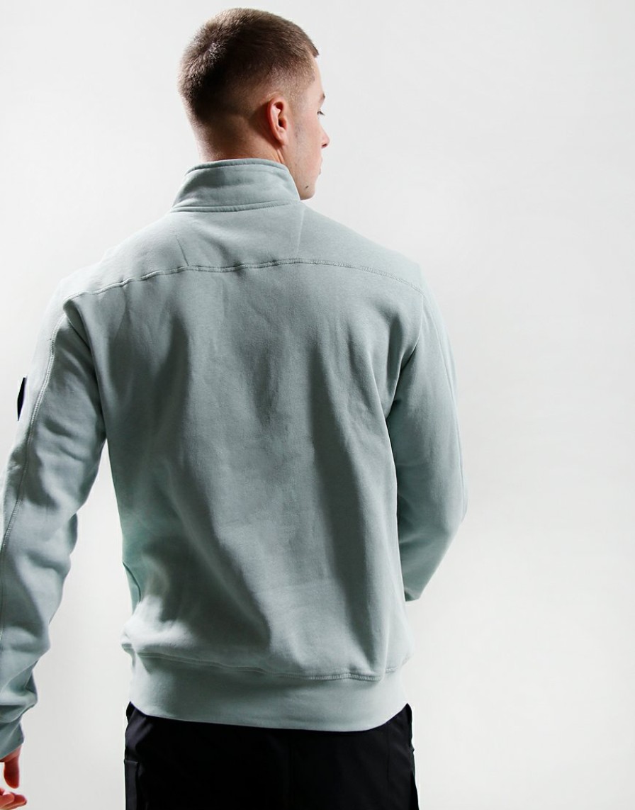 Sweats Marshall Artist | Siren Injection 1/4 Zip Sweat // Oxide Green