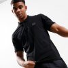 Polo Shirts Marshall Artist | Siren Short Sleeve Polo Shirt // Black