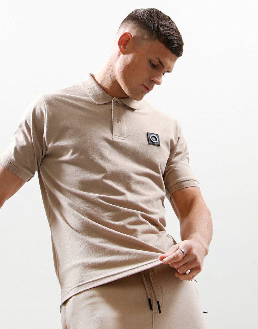 Polo Shirts Marshall Artist | Short Sleeve Siren Polo // Sandstone