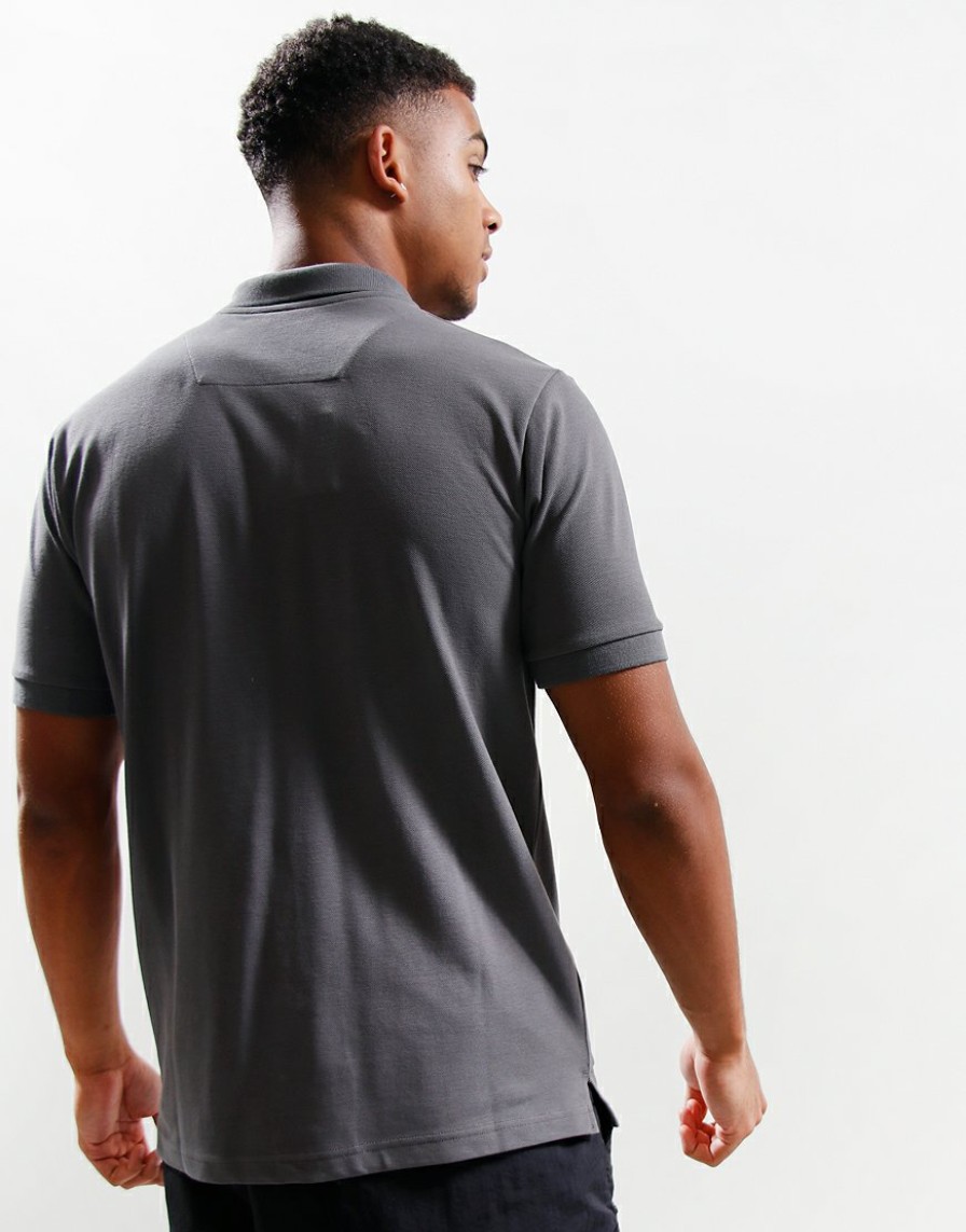 Polo Shirts Marshall Artist | Siren Short Sleeve Polo Shirt // Gull Grey