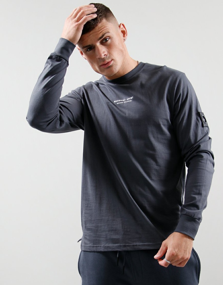 T-Shirts Marshall Artist | Siren Injection Long Sleeve T-Shirt // Graphite