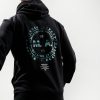 Sweats Marshall Artist | Distressed Logo Hoodie // Black