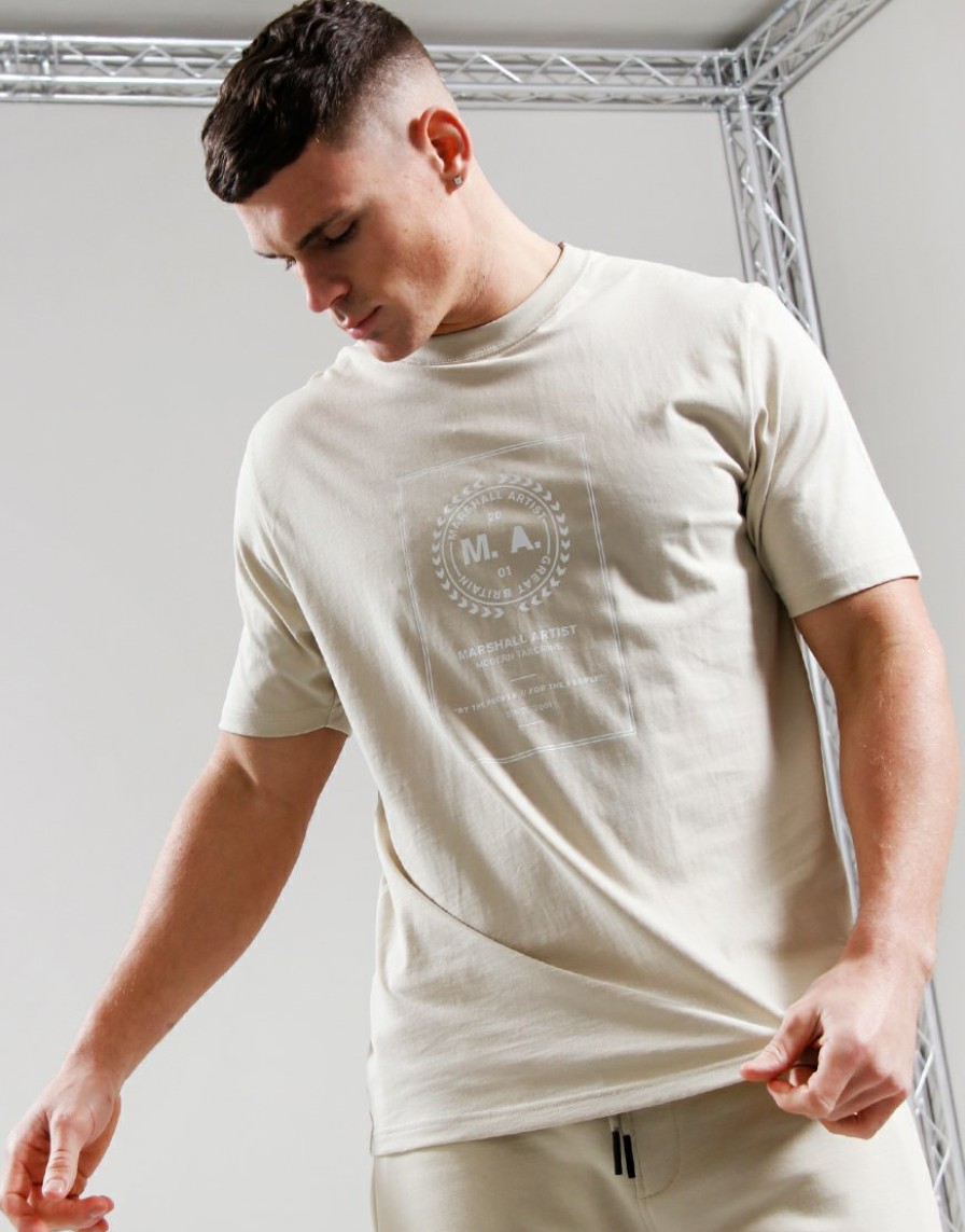 T-Shirts Marshall Artist | Cartellino T-Shirt // Sand