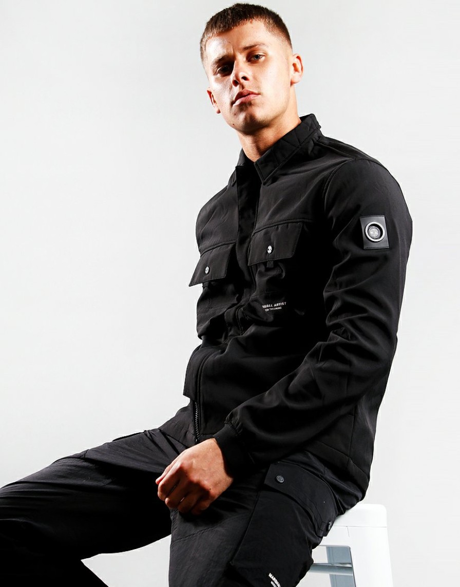 Overshirts Marshall Artist | Softshell Overshirt // Black