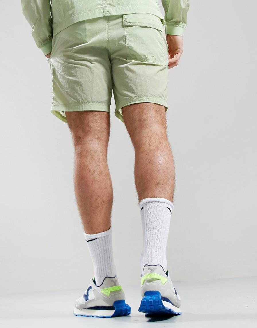 Shorts Marshall Artist | Krinkle Nylon Swim Shorts // Lime