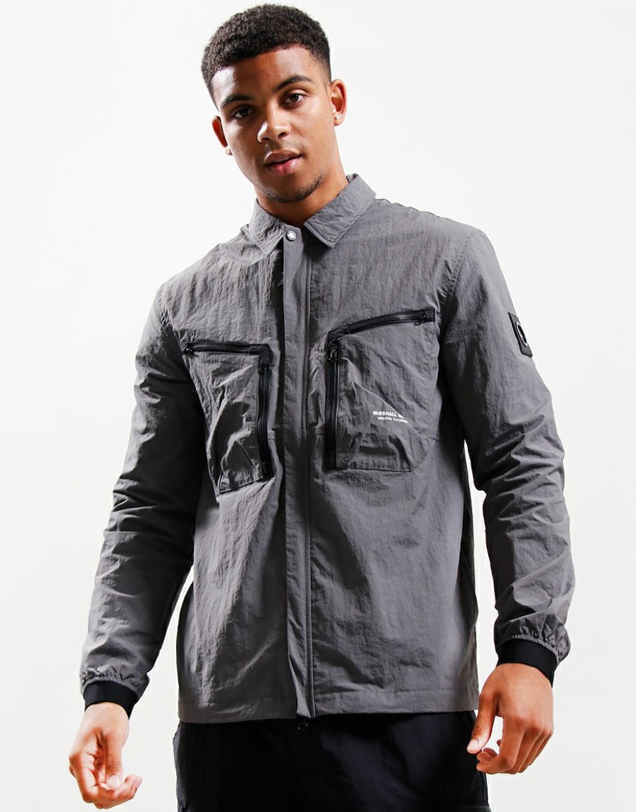 Overshirts Marshall Artist | Compressa Overshirt // Gull Grey